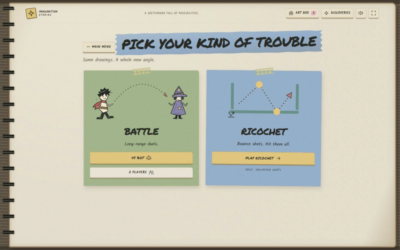Art Arrow — additional game screen